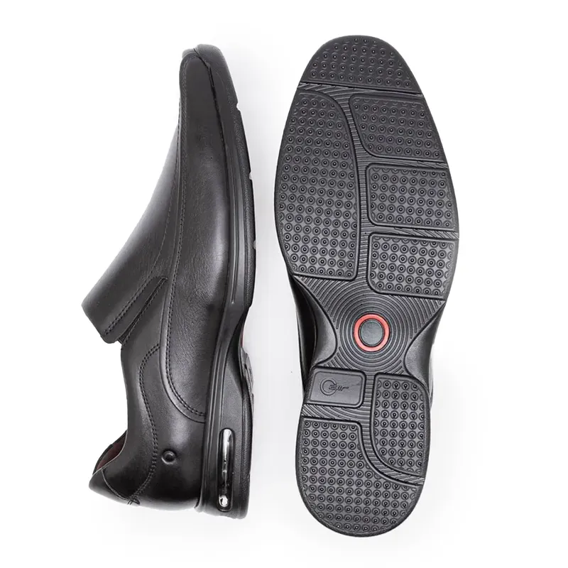 Democrata Sapato 448027-003 Preto Couro -1-