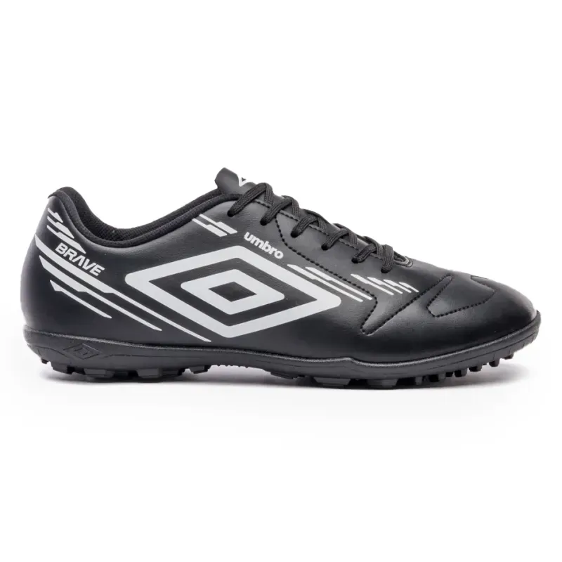 Umbro Chuteira BRAVE U01FB00396-112 PretoBranco Sint -1-