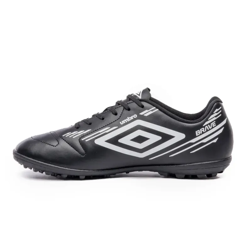 Umbro Chuteira BRAVE U01FB00396-112 PretoBranco Sint -2-