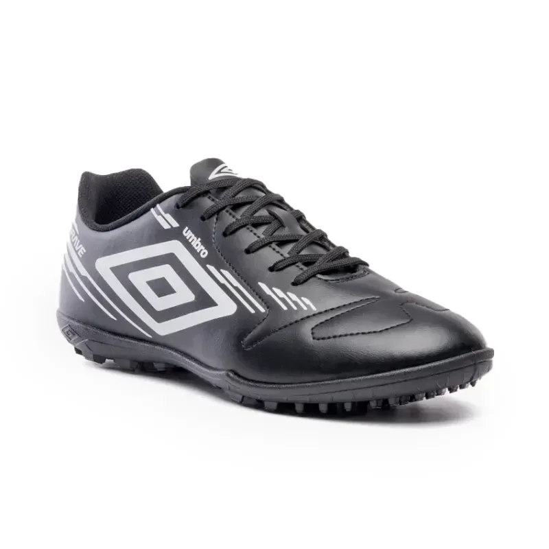 Umbro Chuteira BRAVE U01FB00396-112 PretoBranco Sint -3-