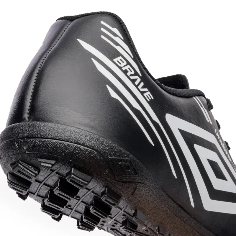 Umbro Chuteira BRAVE U01FB00396-112 PretoBranco Sint -7-