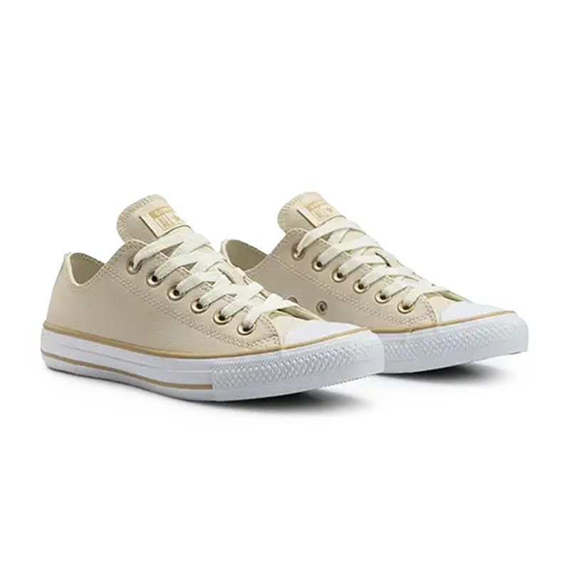 All Star Tenis CT04500006 Nude Bege ClaroCaqui FoscoBranco Sint -1-