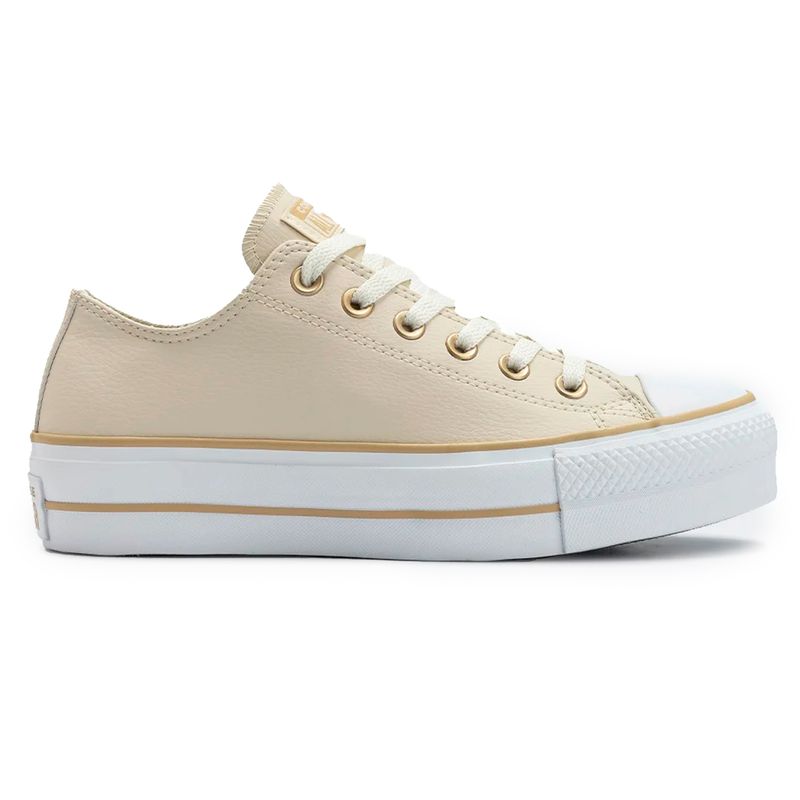 All Star Tenis CT09830003 Nude Bege ClaroCaqui FoscoBranco Sint -3-