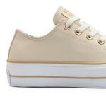 All Star Tenis CT09830003 Nude Bege ClaroCaqui FoscoBranco Sint -35