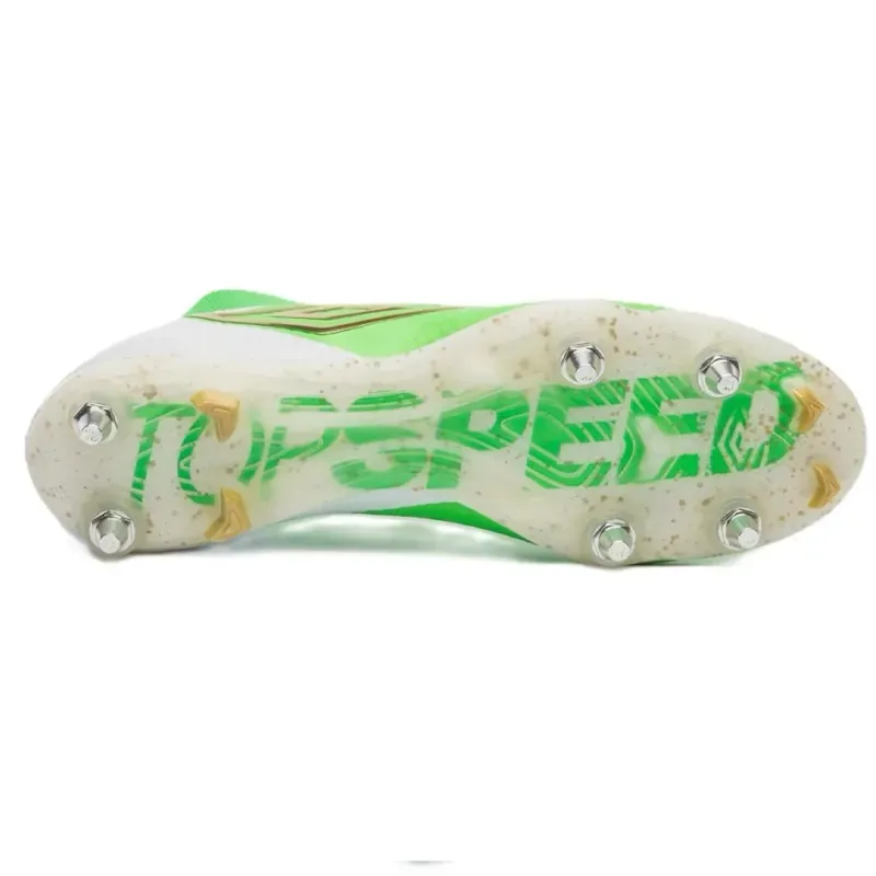 Umbro Chuteira ADAMANT STP - U03FB00358 VerdeBrancoDourado Sint -4-