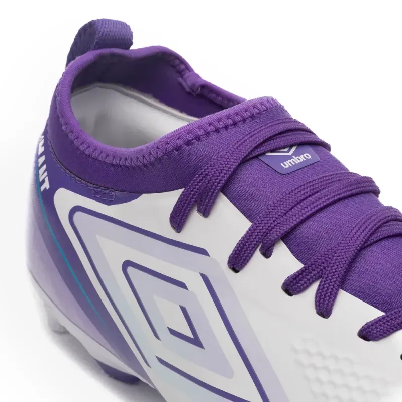 Umbro Chuteira ADAMANT TOP U01FB00225-200 BrancoElectric Purple Sint -7-