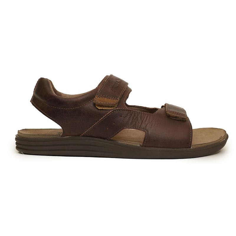 Sandalia-Masculina-Logo-Velcro-Free-Way-Marrom