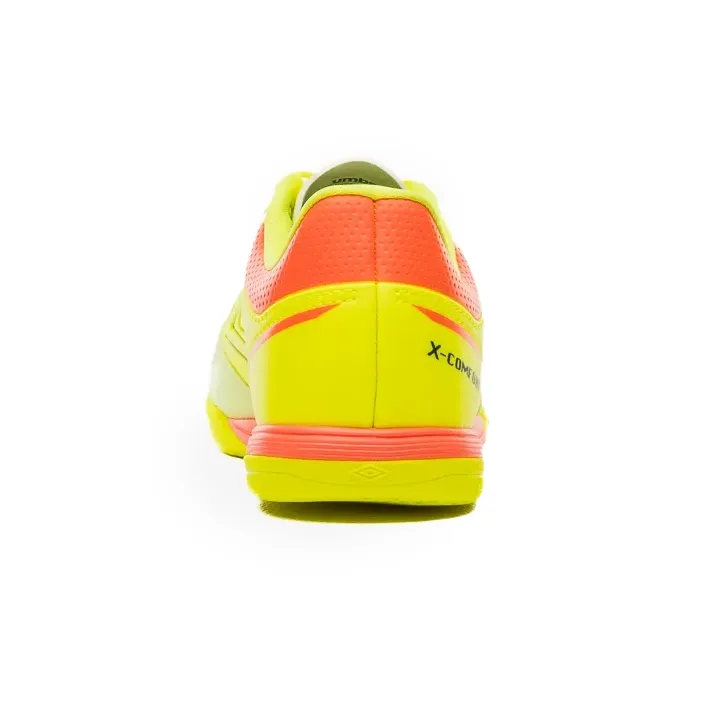 Umbro Chuteira X-COMFORT U01FB00220-601 LimaoCoralPreto Sint -2-