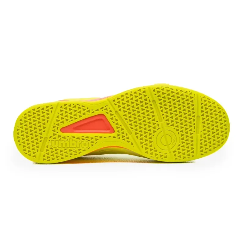 Umbro Chuteira X-COMFORT U01FB00220-601 LimaoCoralPreto Sint -4-