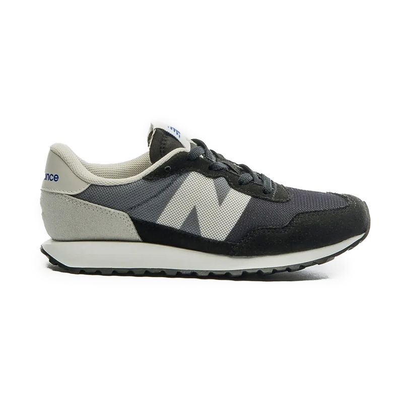 New Balance Tenis NB GS237V1 24-GS237AA1 PretoBranco Sint -5-