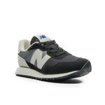 New Balance Tenis NB GS237V1 24-GS237AA1 PretoBranco Sint -4-