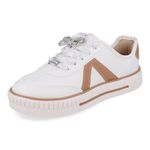 Molekinha Tenis 2565-117-9569-53930 Branco-Nude Sint_8__