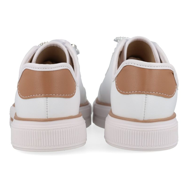 Molekinha Tenis 2565-117-9569-53930 Branco-Nude Sint_6__