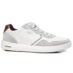 Pegada Tenis Casual 112003-01 Branco Couro -5-
