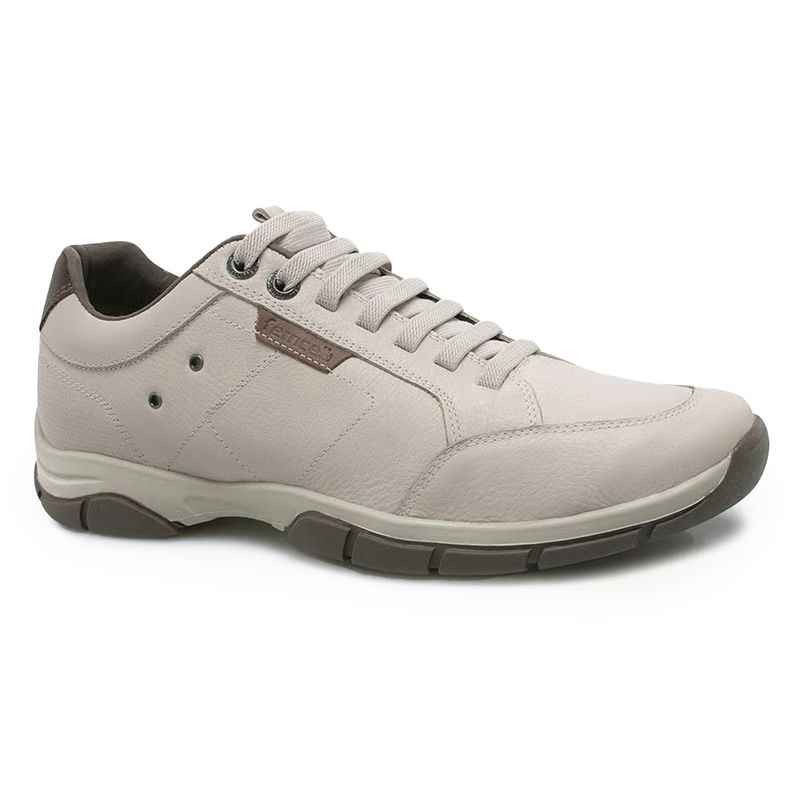 Ferricelli Tenis Casual ZR64405-NSC45 PalhaMouro Couro -2-