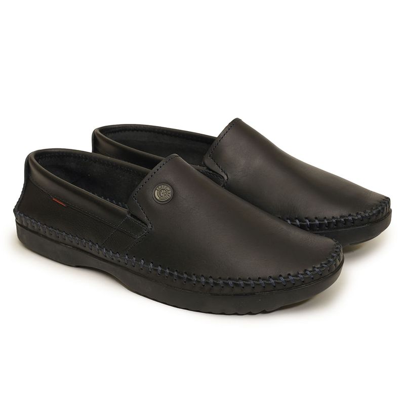 Sapato-Mocassim-Masculino-Costura-Couro-Free-Way-Preto