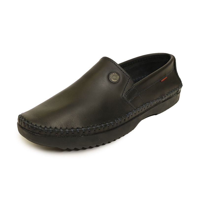 Sapato-Mocassim-Masculino-Costura-Couro-Free-Way-Preto