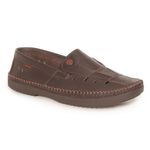 Sapato-Mocassim-Masculino-Vazado-Couro-Free-Way-Marrom