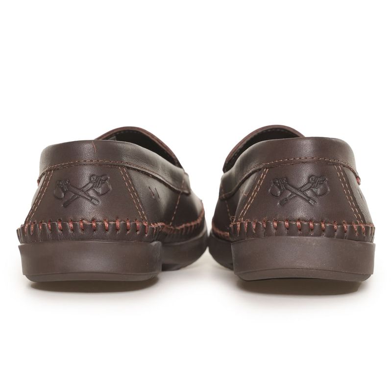 Sapato-Mocassim-Masculino-Vazado-Couro-Free-Way-Marrom