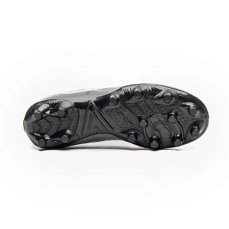Umbro Chuteira ACTON JR FG U07FB00287-812 GrafitePretoBranco Sint -7-