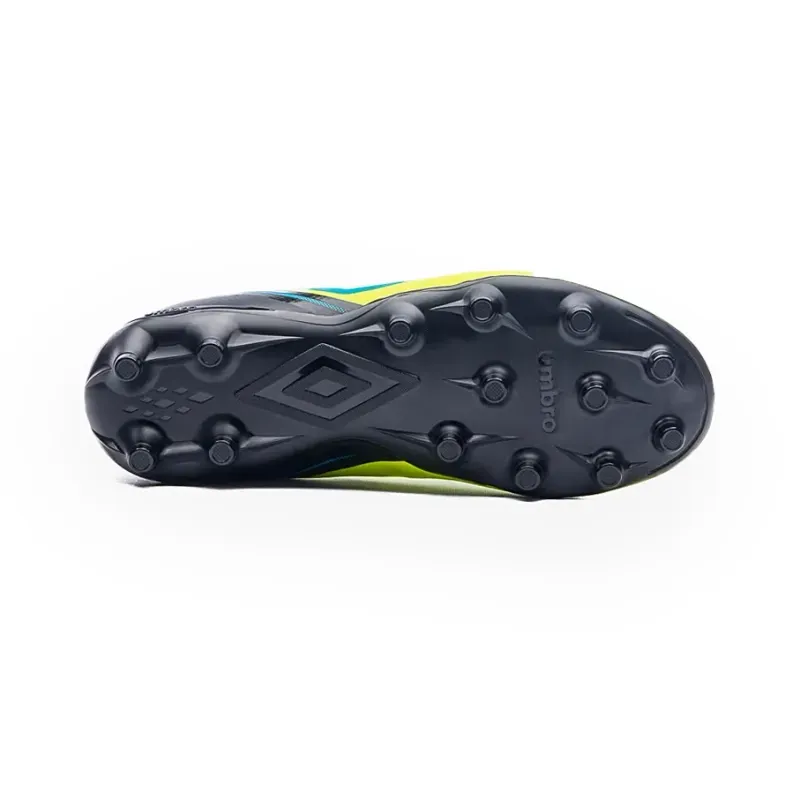 Umbro Chuteira ADAMANT TOP 24-U07FB00233-613 LimaoPretoAzul Sint -5-