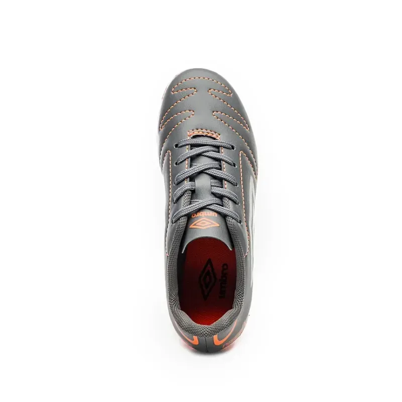 Umbro Chuteira CLASS 2.2 JR 24-U07FB085-868 GrafiteLaranjaCinza Sint -5-