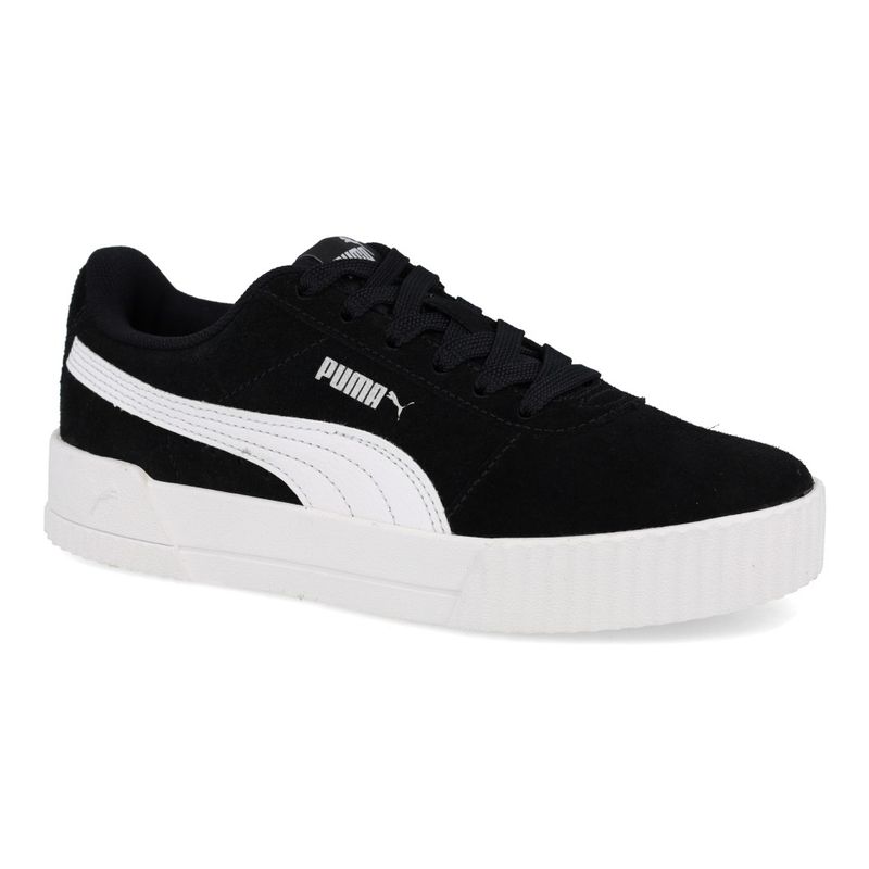Puma Tenis CARINA BDP 375564-01 Preto-Prata Sint_3__