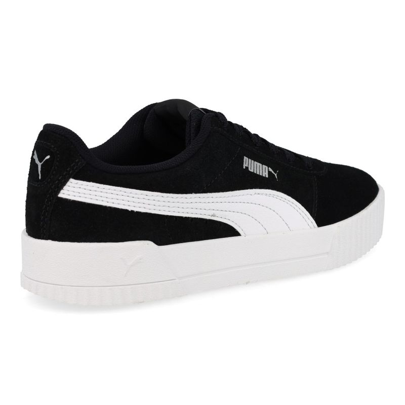 Puma Tenis CARINA BDP 375564-01 Preto-Prata Sint_5__