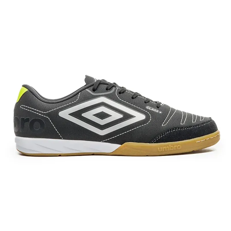 Umbro Chuteira CLASS+ U01FB00292-186 PretoCinzaLimao Sint -9-