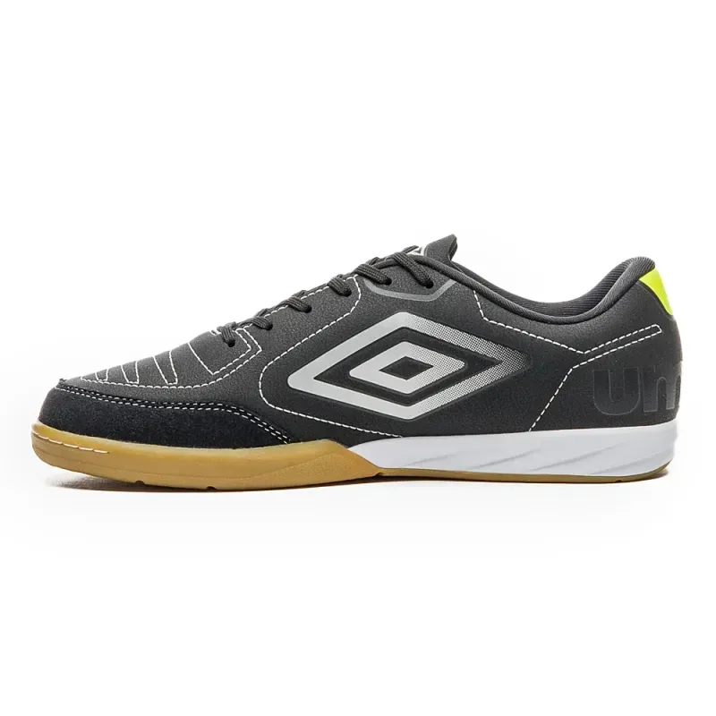 Umbro Chuteira CLASS+ U01FB00292-186 PretoCinzaLimao Sint -5-