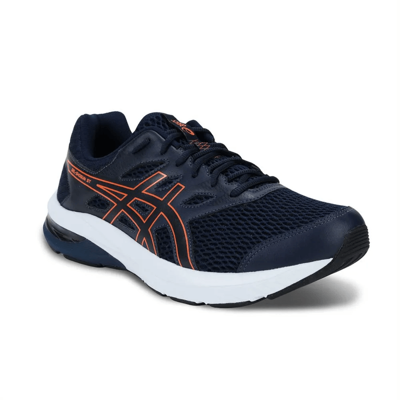 Asics Tenis GEL-SHOGUN ST 1201B041-401 Azul MarinhoLaranja Sint -5-