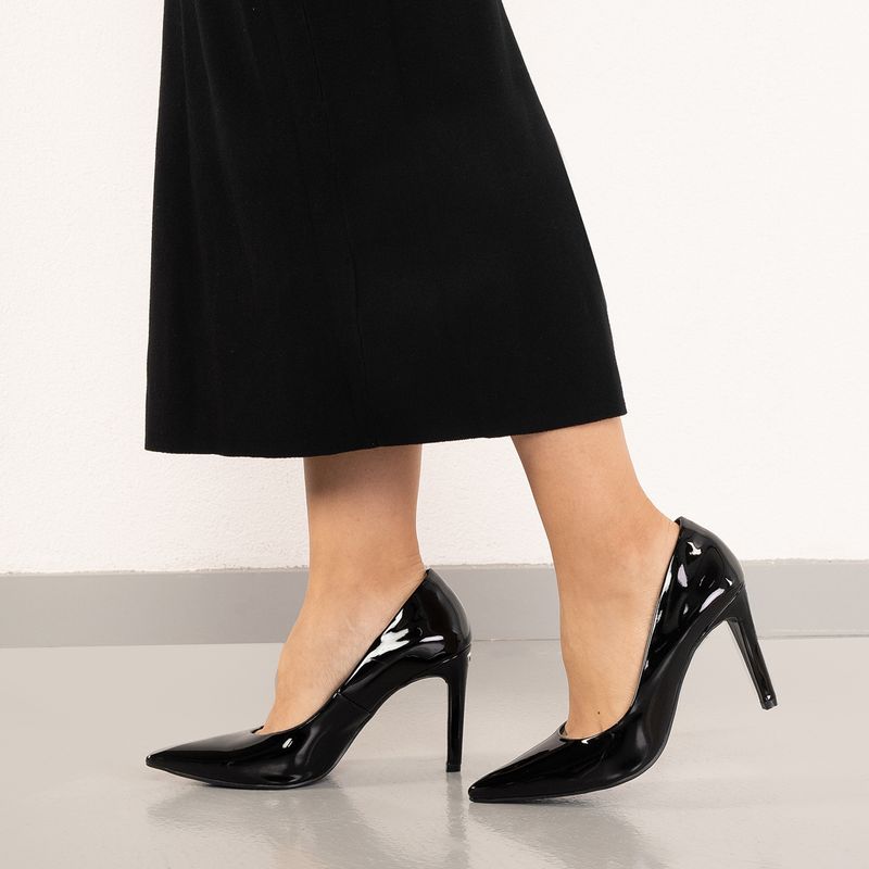 Via Marte Sapato 045001-01 Preto Sint -8-