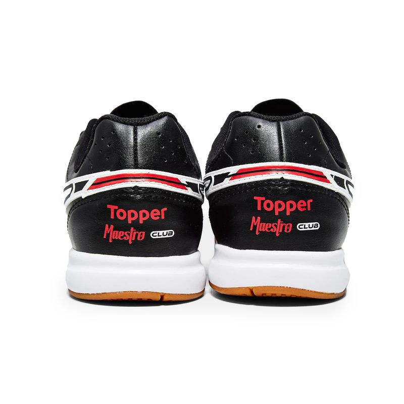 Topper Chuteira TOP MAESTRO FSAL TP05310001 PretoBrancoVermelho Sint -5-