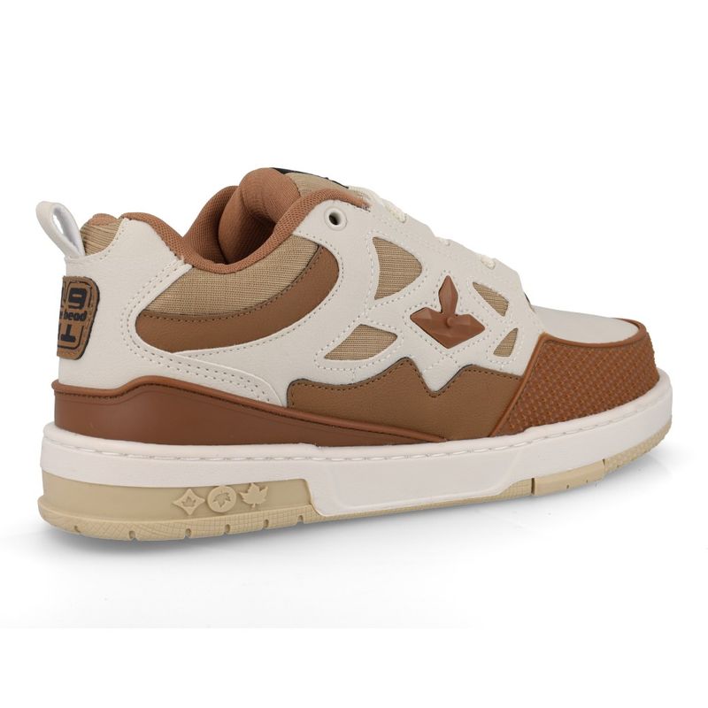 Done Head Tenis 030 RKT551-09 Off White-Caramelo Sint_6__