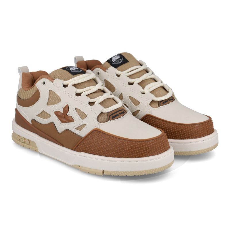 Done Head Tenis 030 RKT551-09 Off White-Caramelo Sint_9__