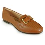 Sapato-Feminino-Mocassim-Fivela-Light-Gel-Caramelo