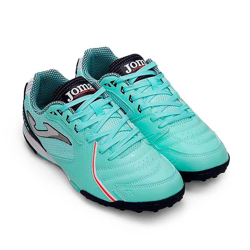 Joma-Chuteira-DRIS2505TF-Verde-Agua-Sint12
