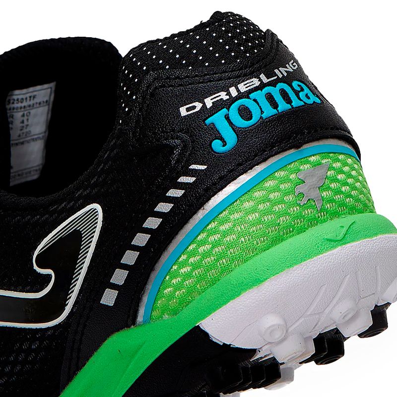 Joma Chuteira DRIS2501TF PretoVerde Sint -3-