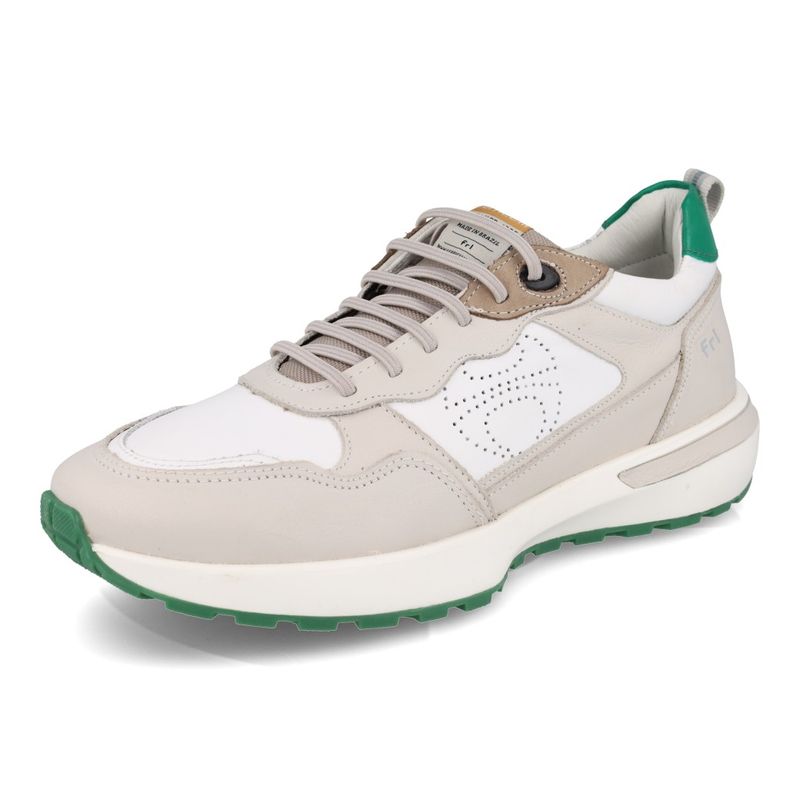 Ferricelli Tenis Casual X565200-NSG63 Gelo-Verde Couro_10_999999992656454_ -1-