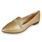 Sapato-Feminino-Mocassim-Shine-Bico-Fino-Fivela-Light-Gel