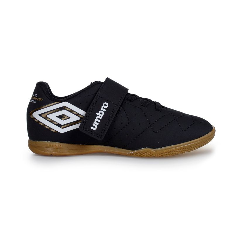 Umbro Tenis NEO STRIKER 24-U07FB00133-129 PretoBrancoDourado Sint -1-