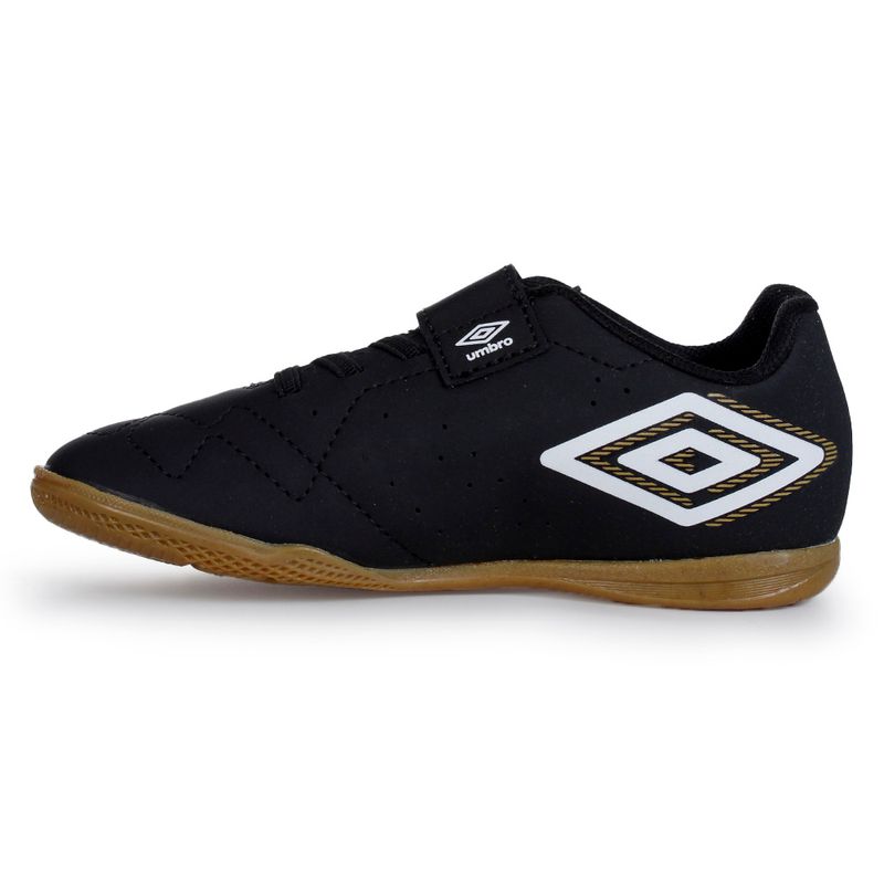 Umbro Tenis NEO STRIKER 24-U07FB00133-129 PretoBrancoDourado Sint -5-