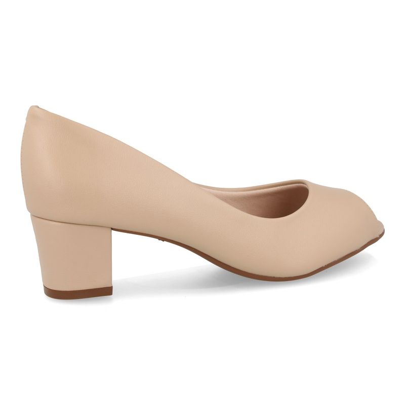 Beira Rio Peeptoe 24-4777400-29452 Bege Napa Turim_4__
