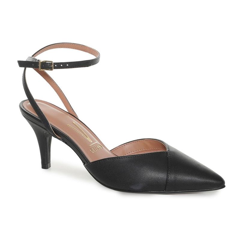 Sapato-Scarpin-Bico-Fino-Preto-Vizzano-Feminino