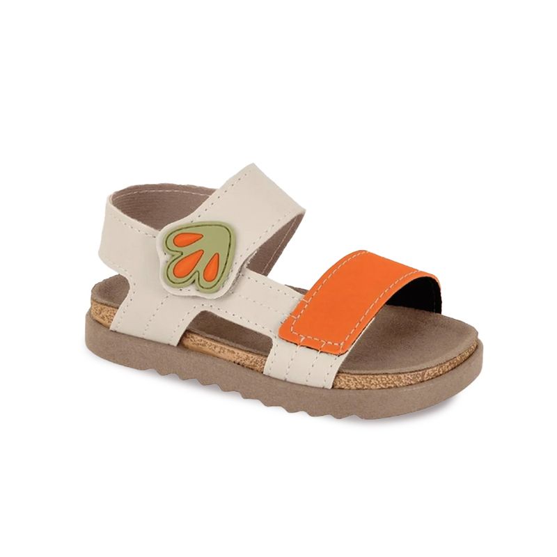 Molekinho Papete 2636-106-13958-81266 Branco OffLaranja Sint -5-