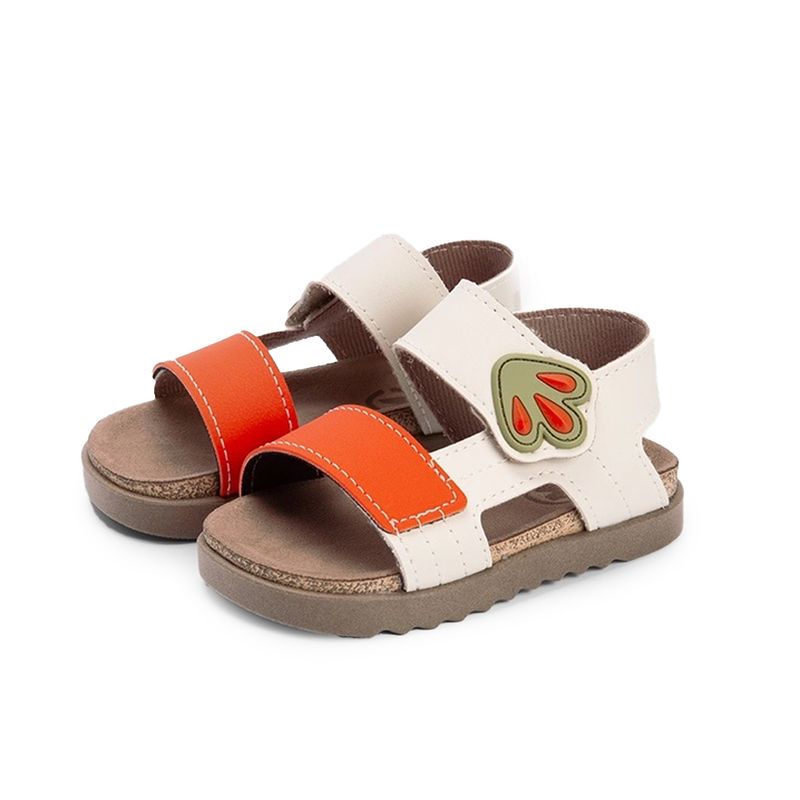 Molekinho Papete 2636-106-13958-81266 Branco OffLaranja Sint -7-