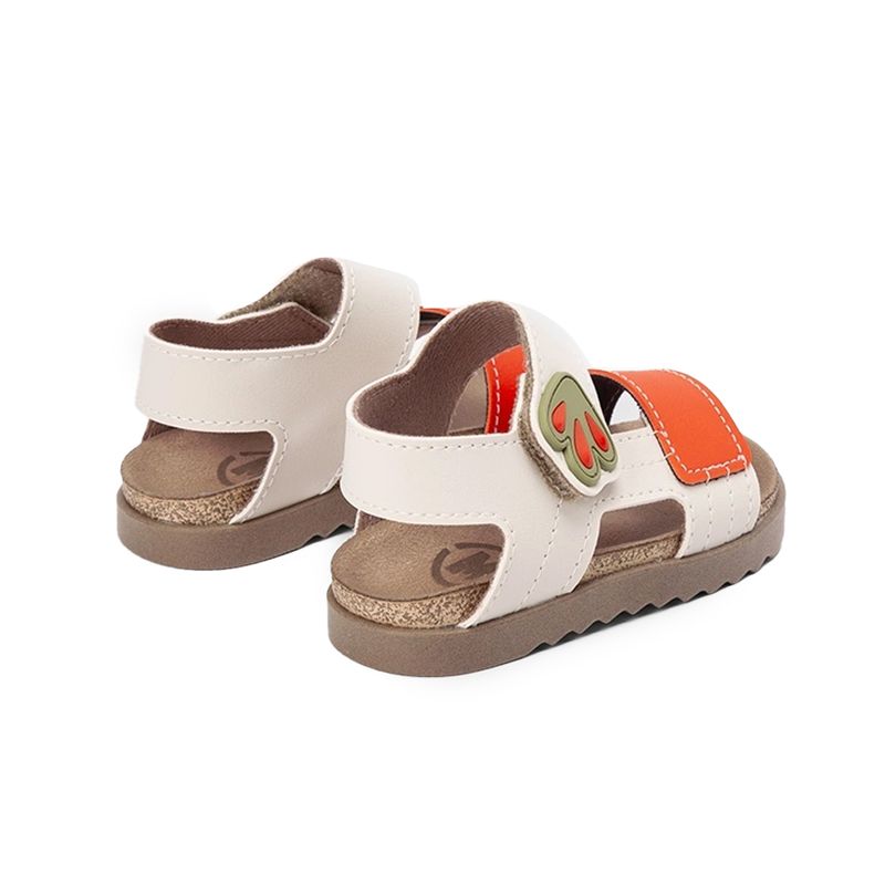Molekinho Papete 2636-106-13958-81266 Branco OffLaranja Sint -1-