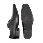 Democrata Sapato 244101-001 Preto . Couro Bovino -1-
