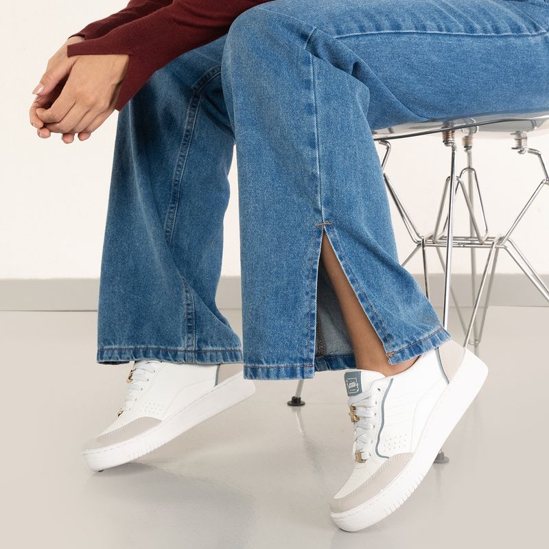 Done Head Tenis 027 11288 BrancoCinzaJeansBranco Sint -9-