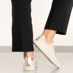 Osc Tenis Casual 110 AlgodaoOuro Light FlyMetalizado -8-